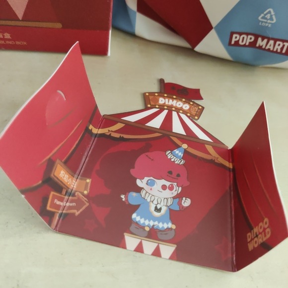 AUTHENTIC Popmart Why So Serious Dimoo Flame Clown Vinyl Plush Pendant Labubu - Picture 2 of 6